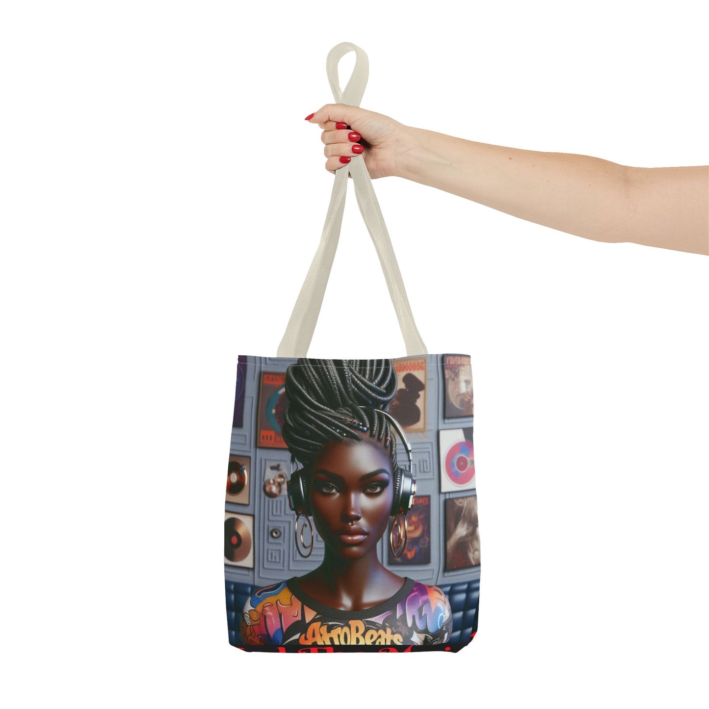 Feel The Music Tote Bag (AOP) #FM15