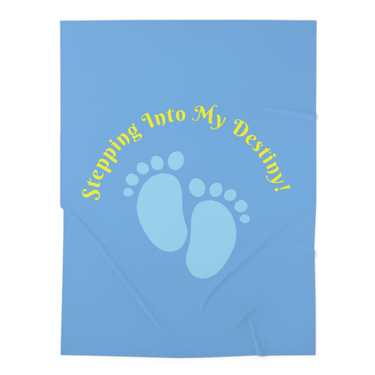 Stepping Into My Destiny Baby Swaddle Blanket #SID2