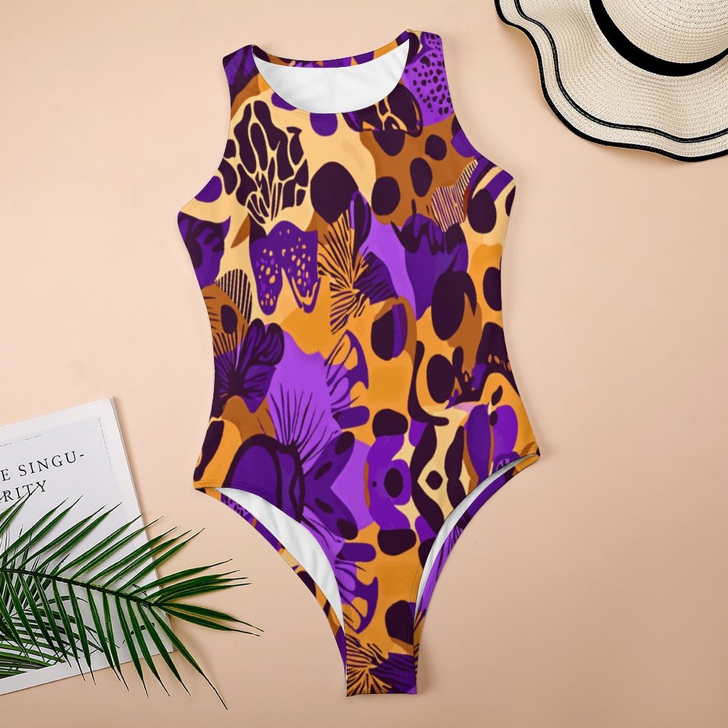 Tank Top Bodysuit NZ057 (All-Over Printing)