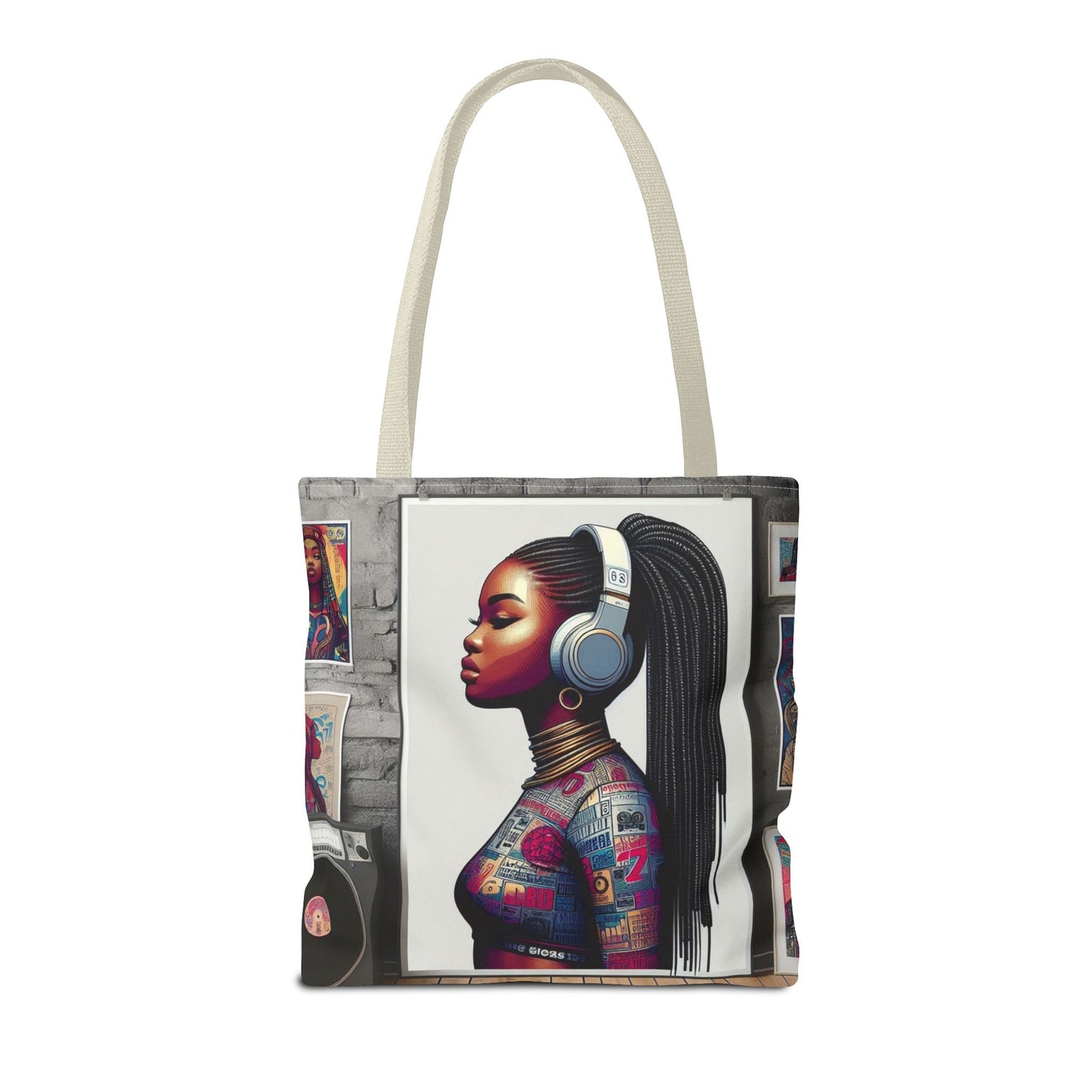 Feel The Music Tote Bag (AOP) #FM3