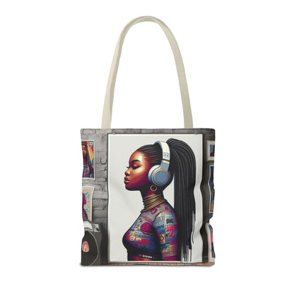 Feel The Music Tote Bag (AOP) #FM3