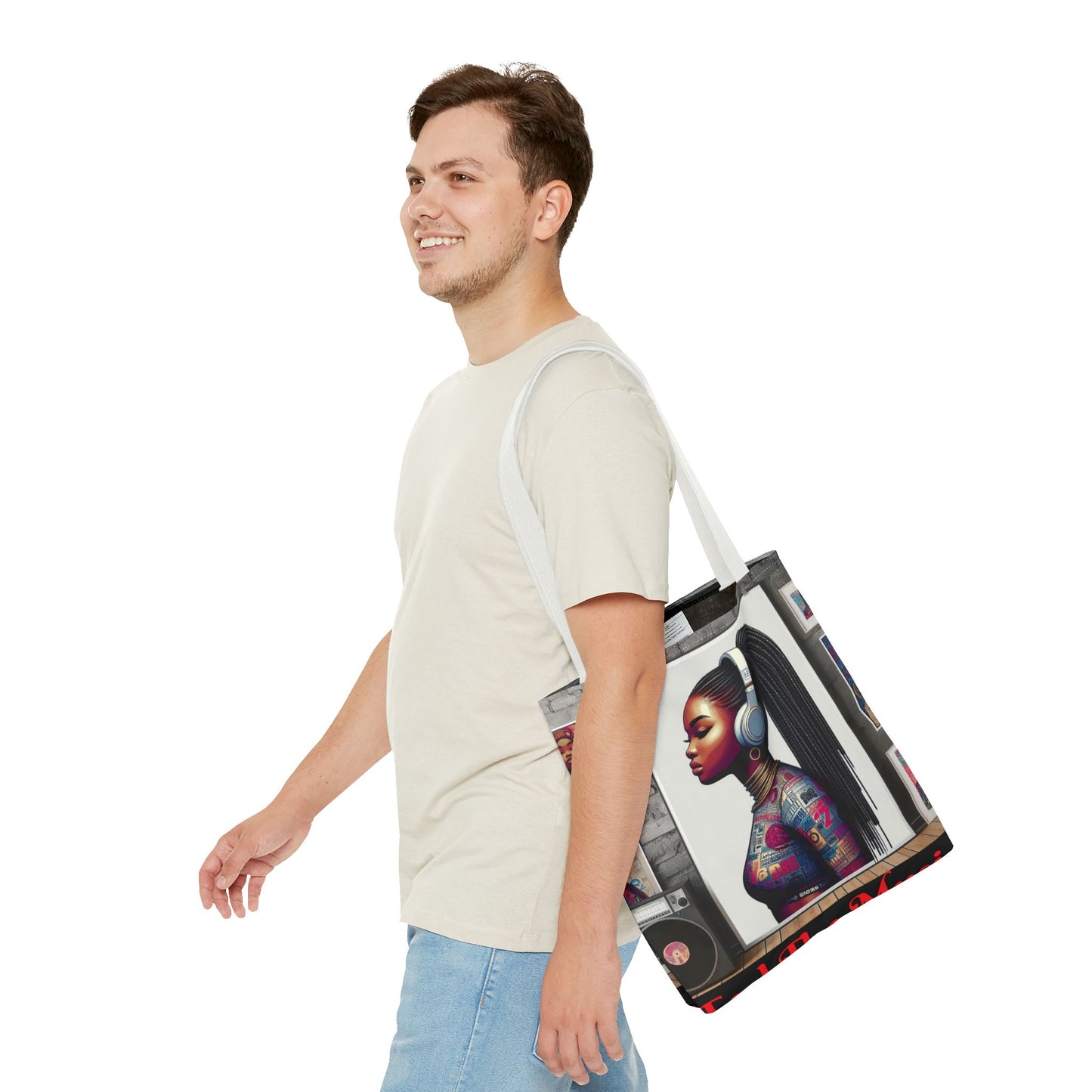 Feel The Music Tote Bag (AOP) #FM3