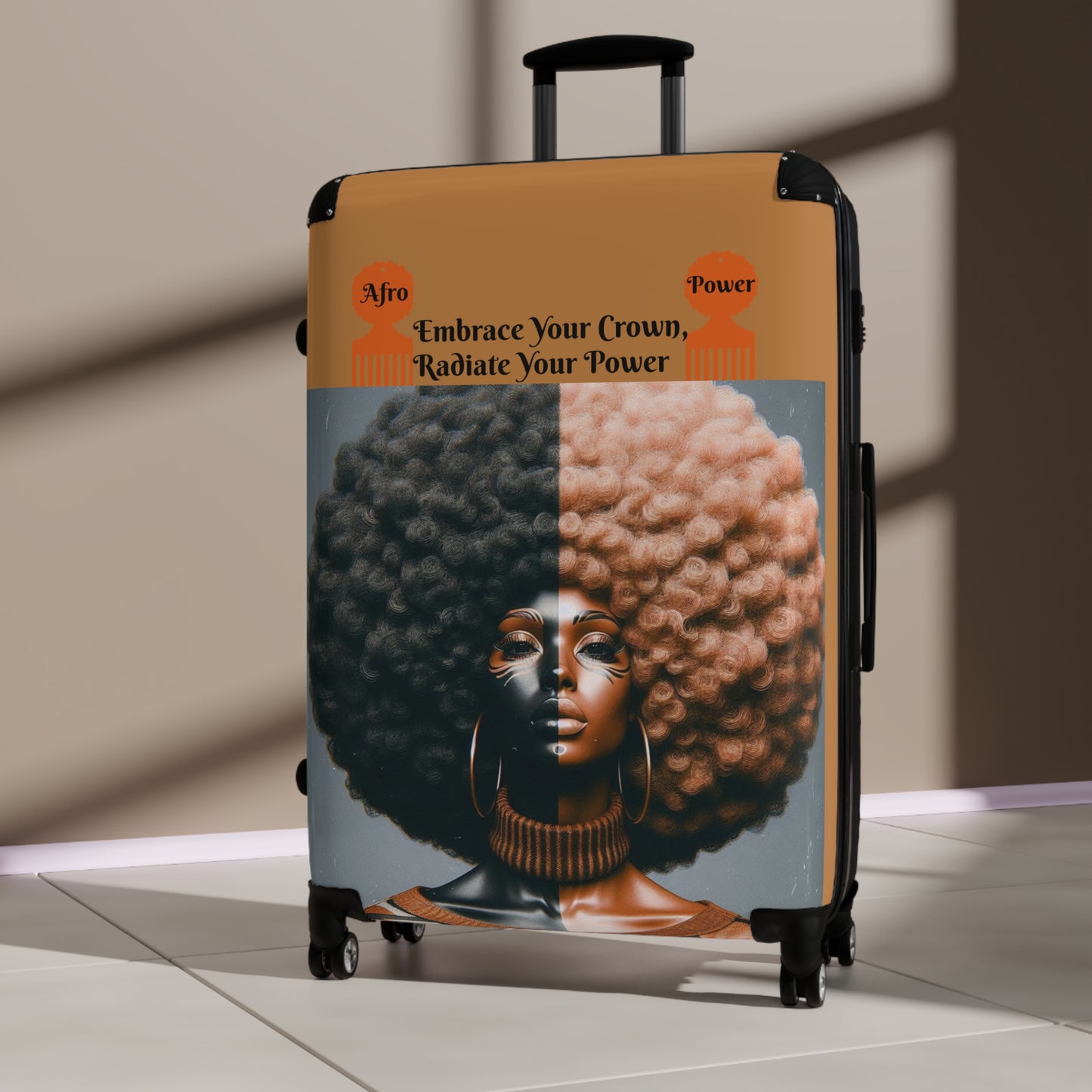 Afro Power Suitcases #AP6