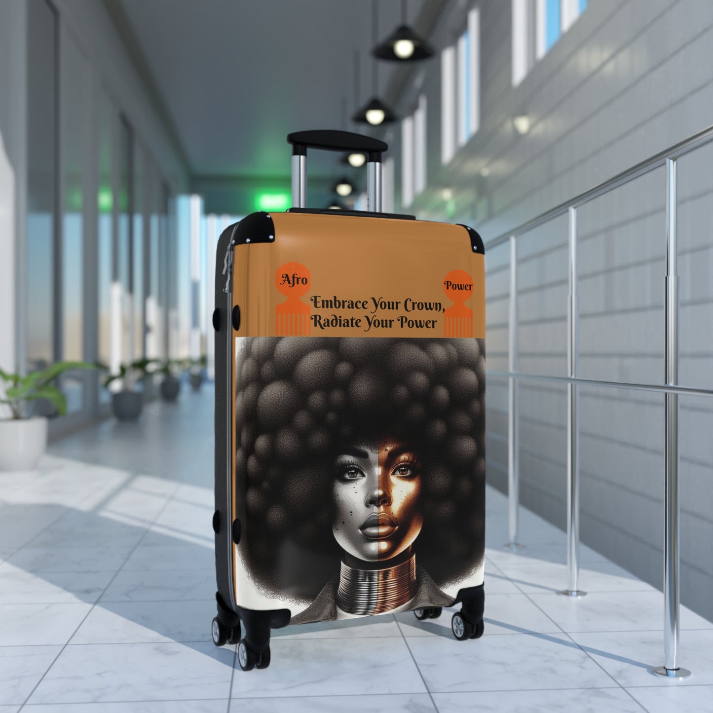 Afro Power Suitcases #AP9