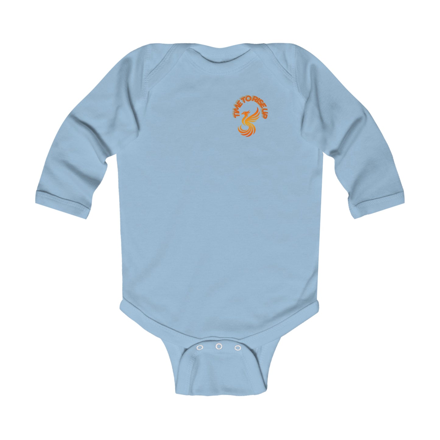 Time To Rise Infant Long Sleeve Bodysuit #2IU