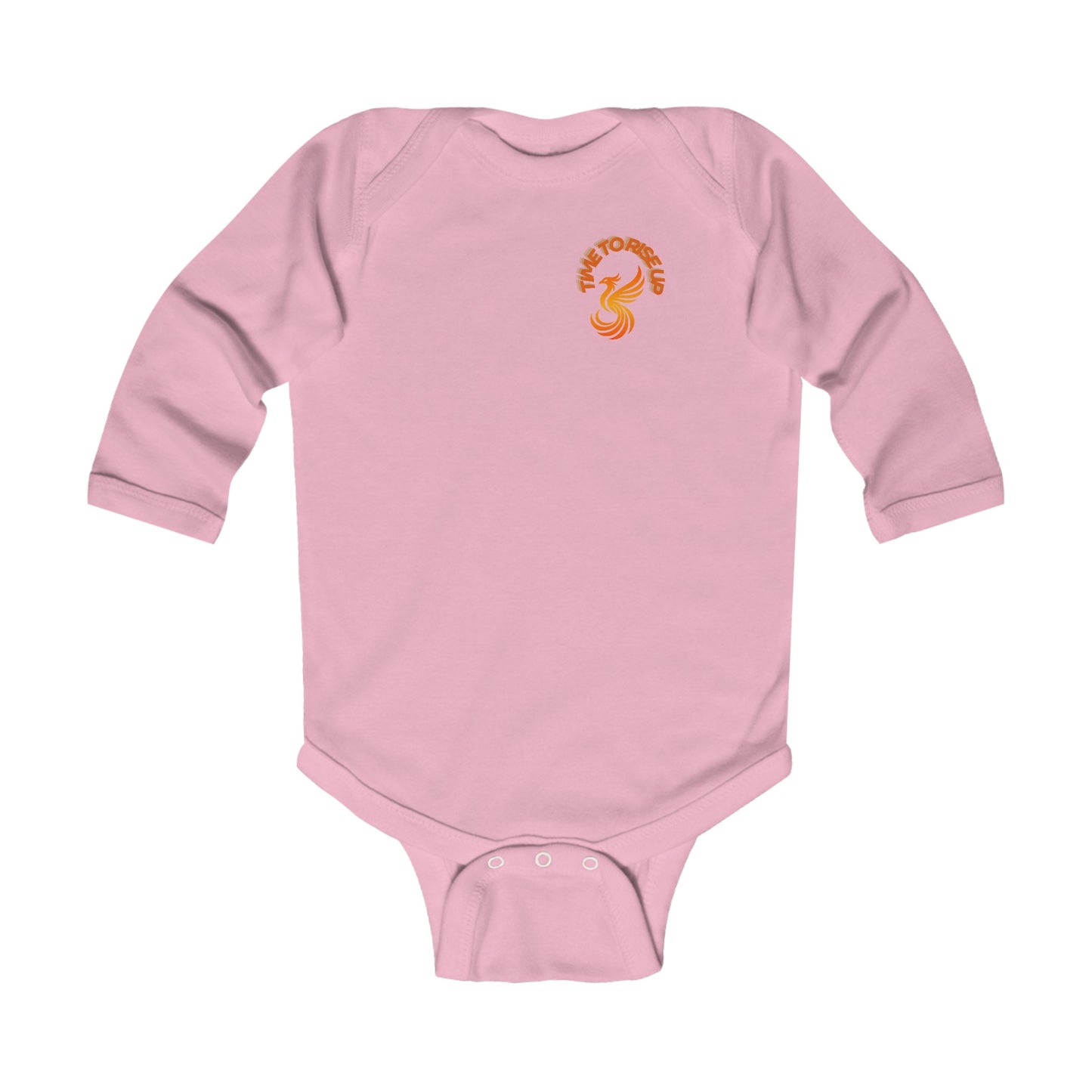 Time To Rise Infant Long Sleeve Bodysuit #2IU