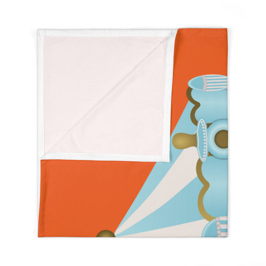 Merry Go Around Baby Swaddle Blanket #MGA1