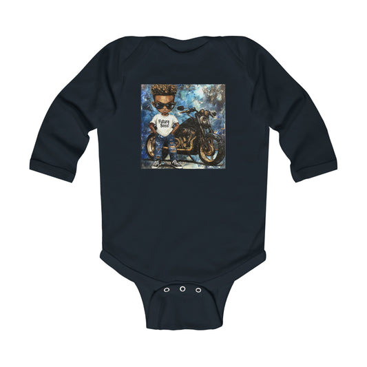 Future Boss Infant Long Sleeve Bodysuit #25IU
