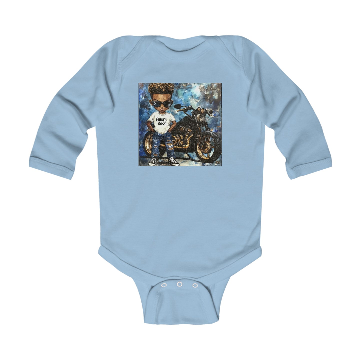 Future Boss Infant Long Sleeve Bodysuit #25IU