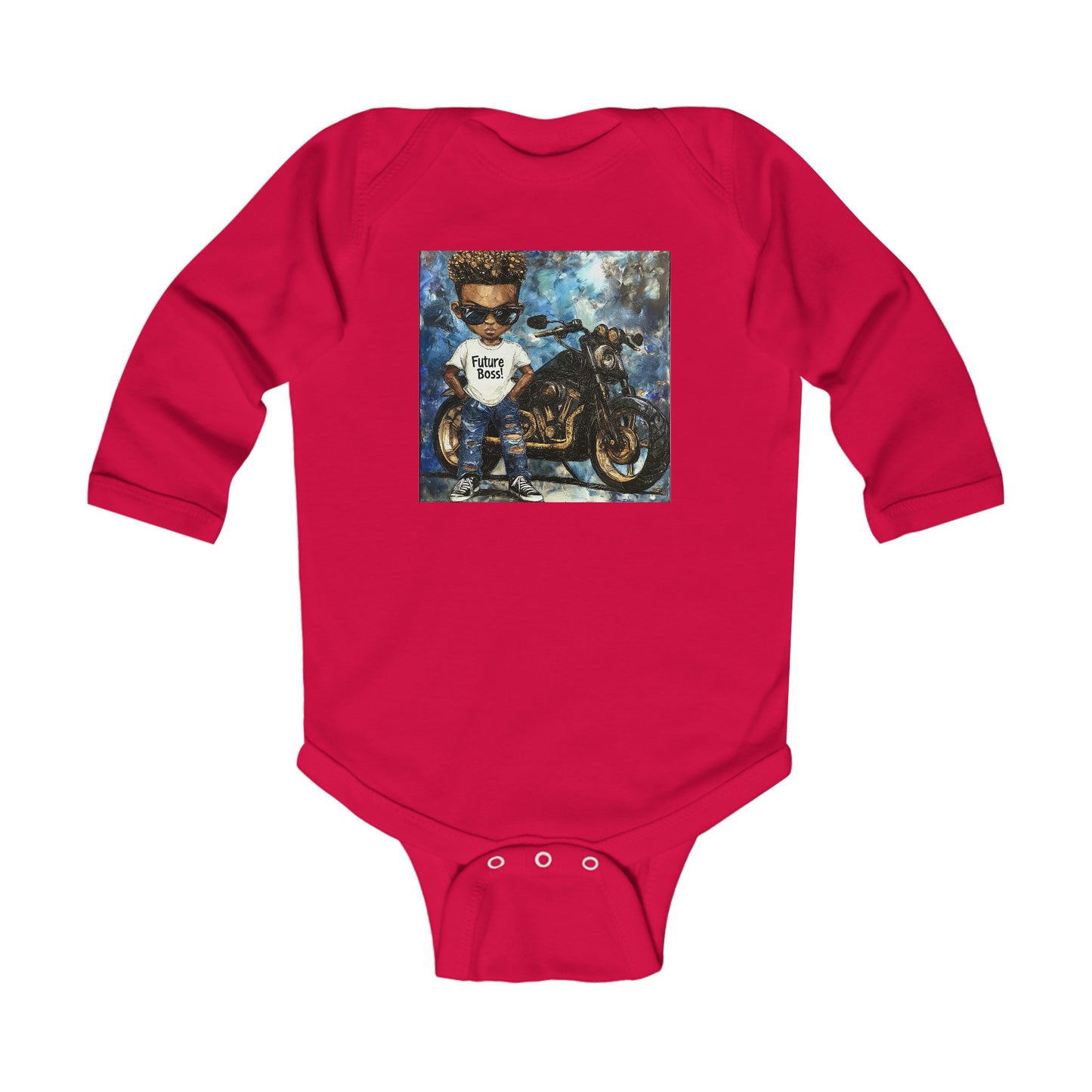Future Boss Infant Long Sleeve Bodysuit #25IU