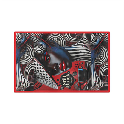 Still Black Microfiber Tea Towel #SB14