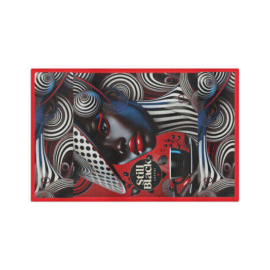 Still Black Microfiber Tea Towel #SB14