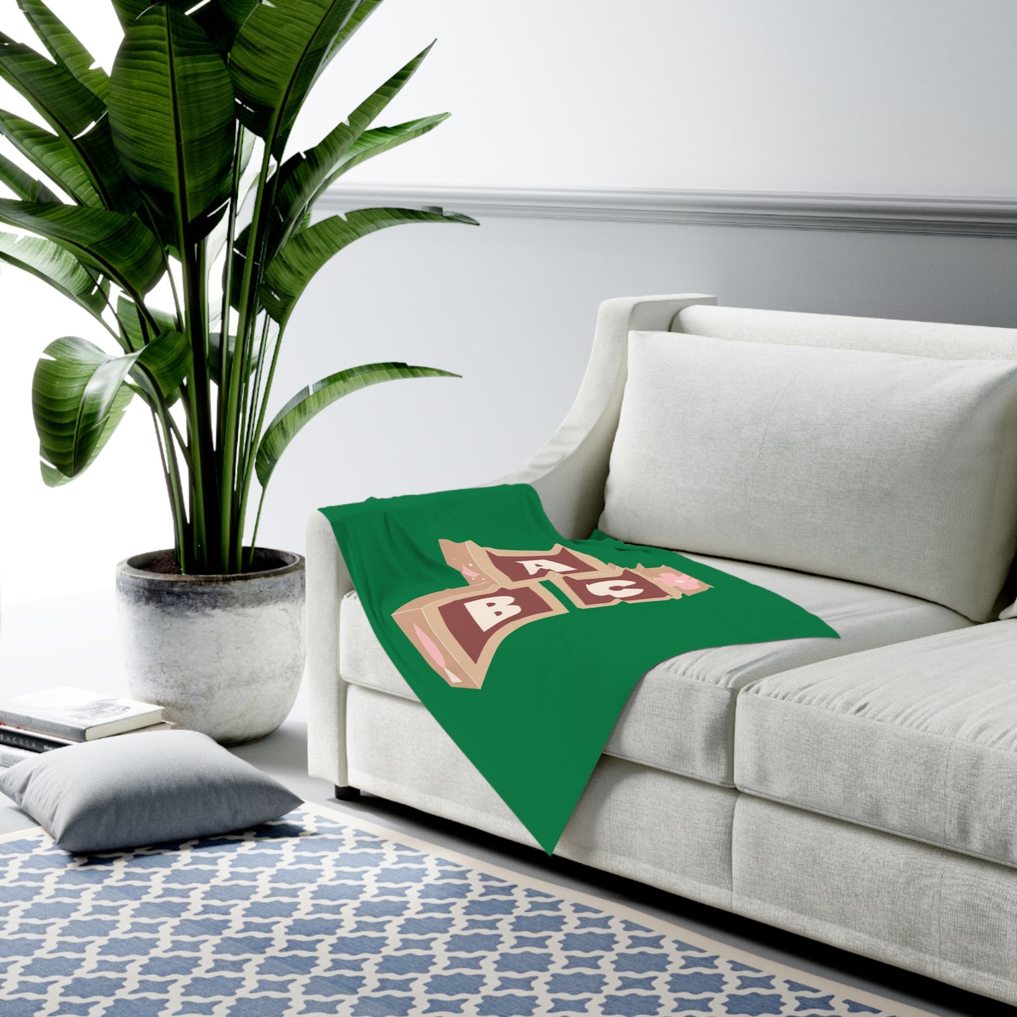 ABC Baby Swaddle Blanket #ABC1