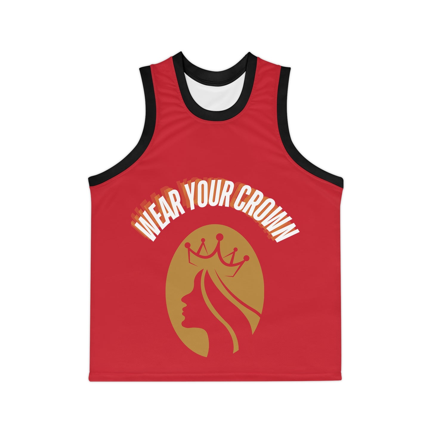 Wear Your Crown Unisex Basketball Jersey (AOP) #23