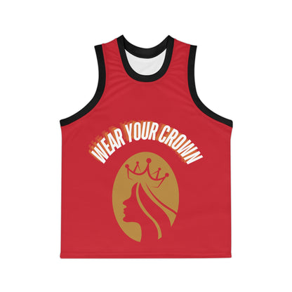 Wear Your Crown Unisex Basketball Jersey (AOP) #23