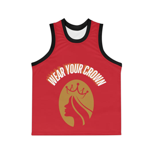 Wear Your Crown Unisex Basketball Jersey (AOP) #23