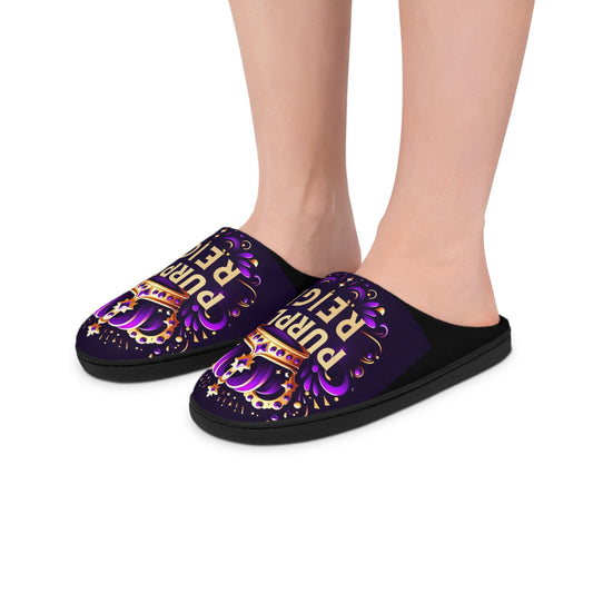 Purple Reign Men's Indoor Slippers #PR9