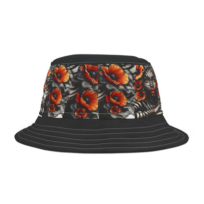 Zebra Fantasy Bucket Hat (AOP) #ZF19