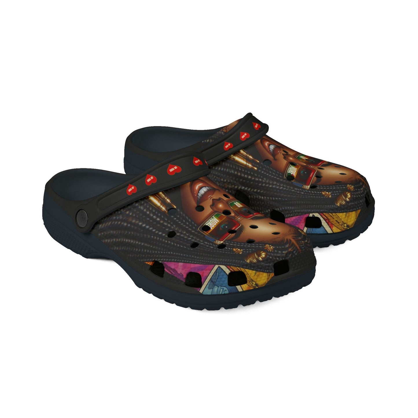 UR More EVA Foam Rubber Shoes (AOP) #17U