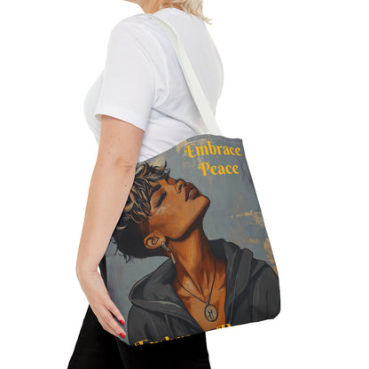 Embrace Peace Tote Bag (AOP) #T7