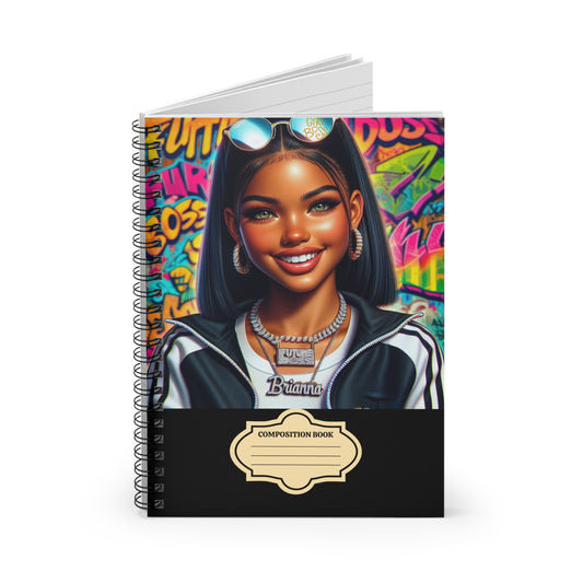 Back to School Affirmations Spiral Notebook - Ruled Line #41