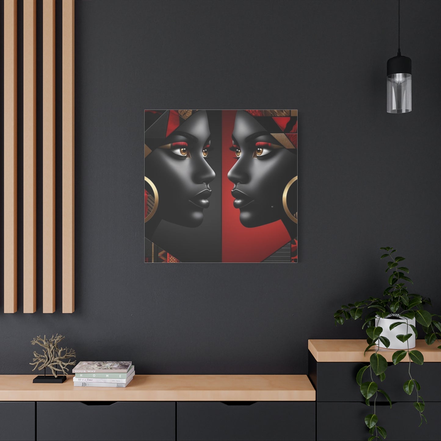 Dual Faced Matte Canvas, Stretched, 1.25" #DF1