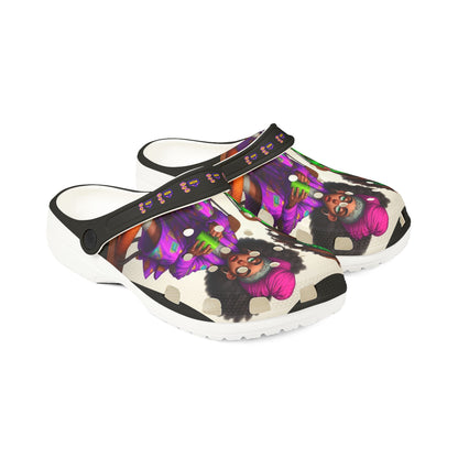 Monday Vibes EVA Foam Rubber Shoes (AOP) #MV3
