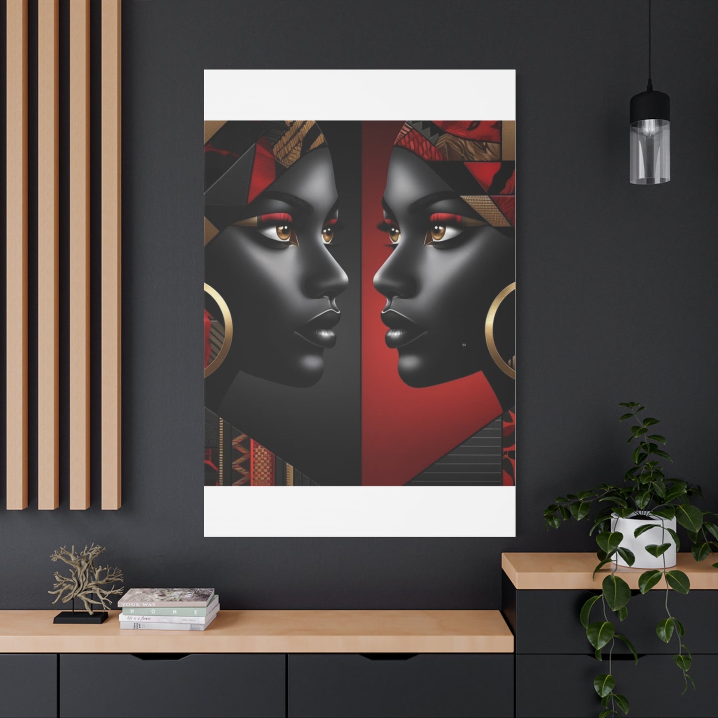Dual Faced Matte Canvas, Stretched, 1.25" #DF1