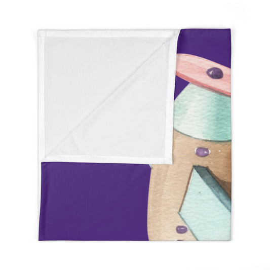 Train Baby Swaddle Blanket #TR1