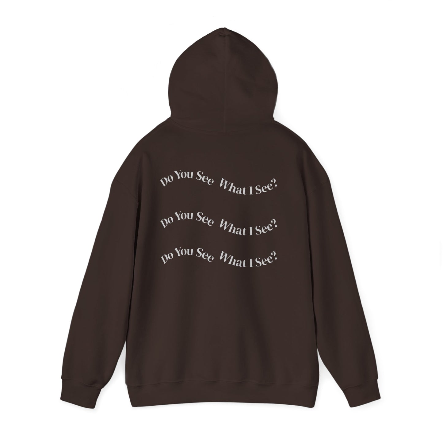 Do You See What I See? Afrocentric Abstract Puzzle Piece Unisex Hoodie Sweatshirt, Woman Print Face Hand Art, Hooded, Black