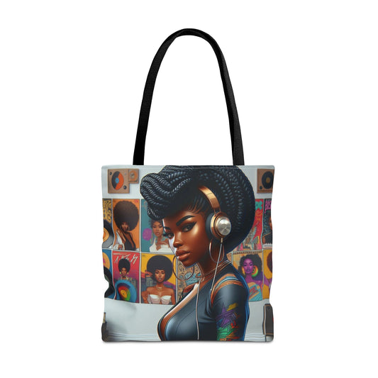 Feel The Music Tote Bag (AOP) #FM8