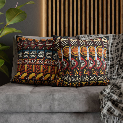Cracked Beauty Spun Polyester Square Pillowcase #CB3