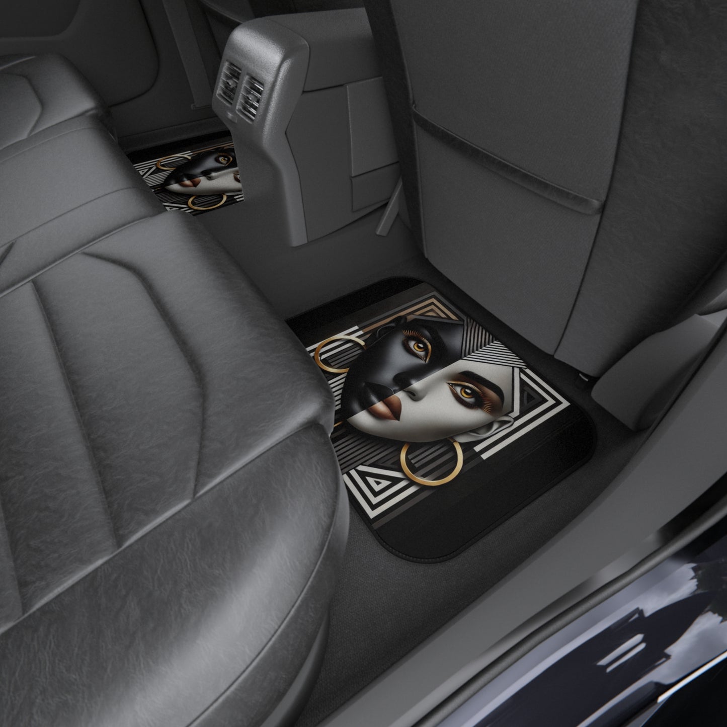 Abstract Beauty Car Mats (Set of 4) #AB1