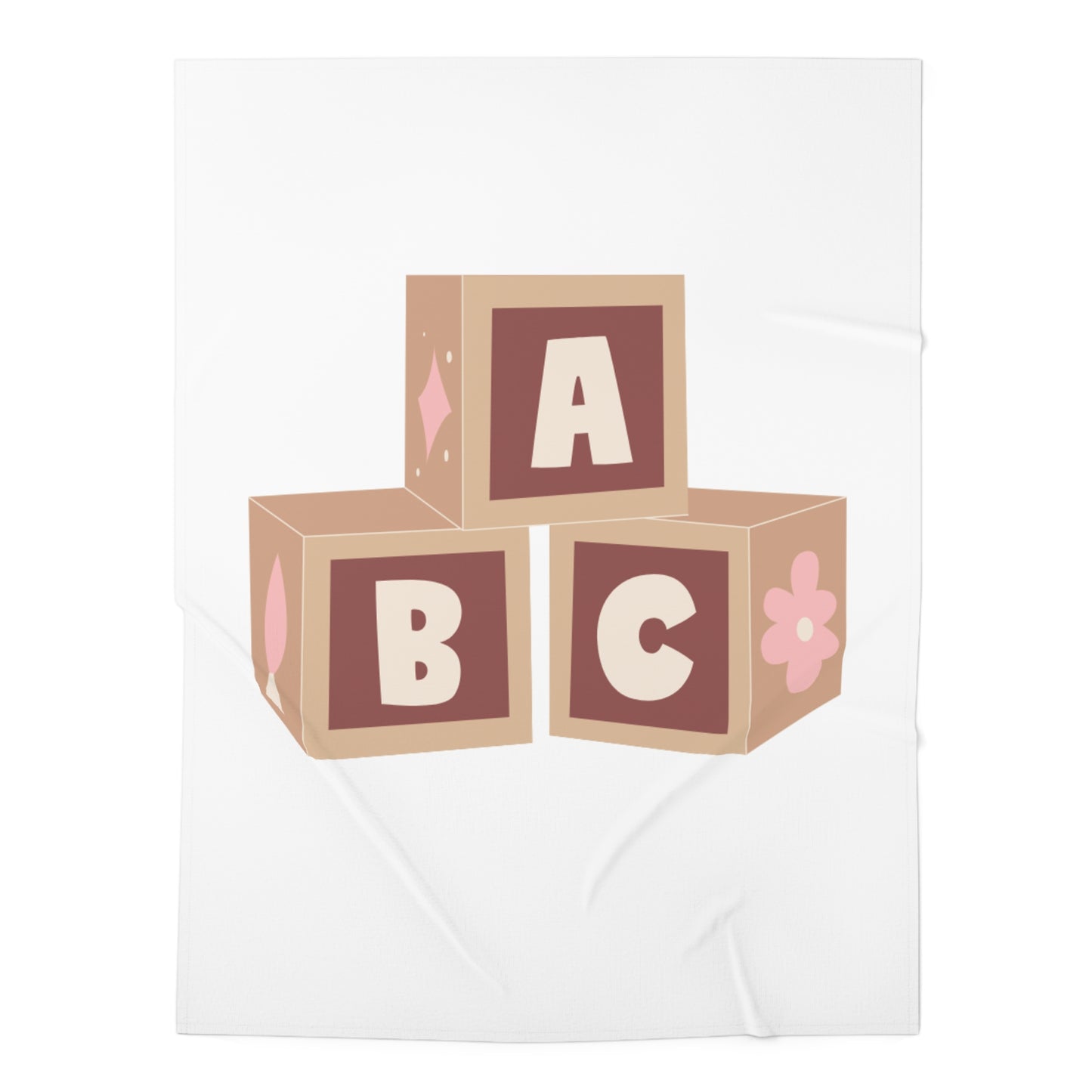 ABC Baby Swaddle Blanket #ABC1