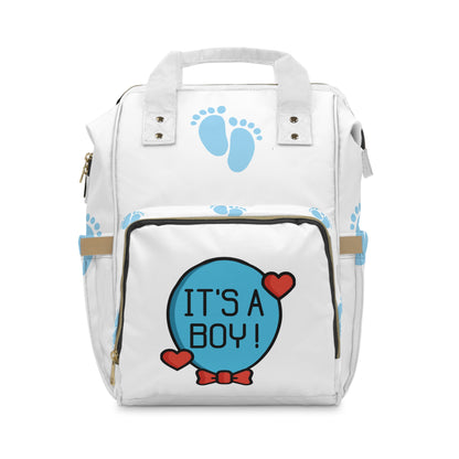 It's A Boy Multifunctional Diaper Backpack #IAB2