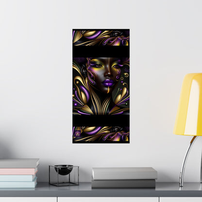 Purrple Reign Matte Vertical Posters #PR7