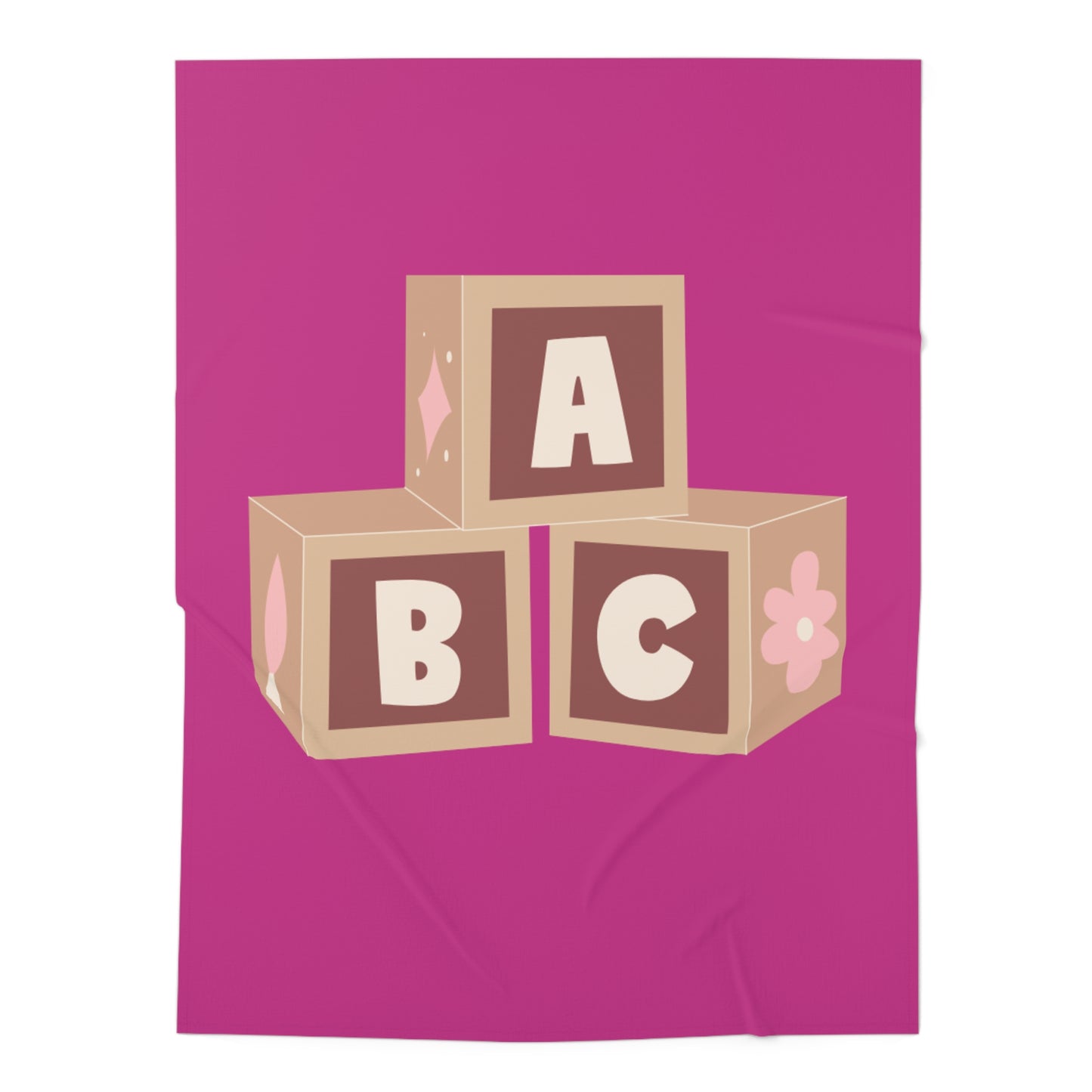 ABC Baby Swaddle Blanket #ABC1