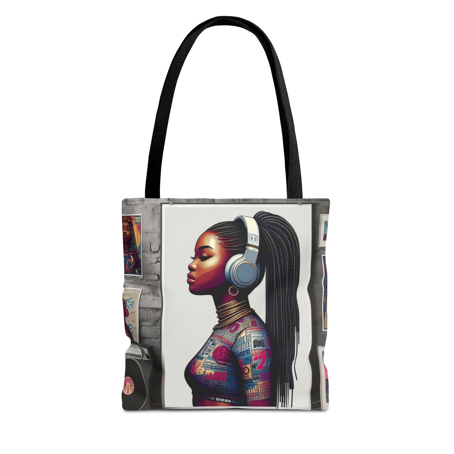 Feel The Music Tote Bag (AOP) #FM3