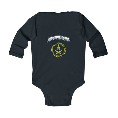 Warriors Infant Long Sleeve Bodysuit #1IU