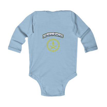 Warriors Infant Long Sleeve Bodysuit #1IU