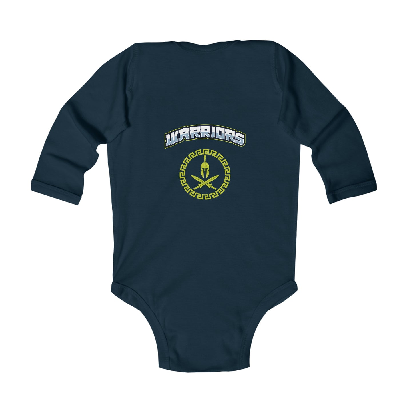 Warriors Infant Long Sleeve Bodysuit #1IU