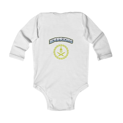 Warriors Infant Long Sleeve Bodysuit #1IU