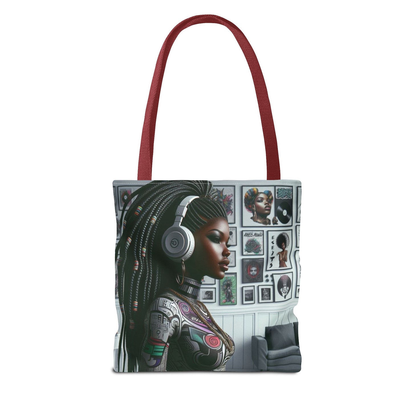 Feel The Music Tote Bag (AOP) #FM5