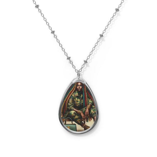 Level Up Oval Necklace #LU6