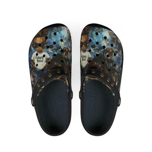 Future Boss EVA Foam Rubber Shoes (AOP) #25U