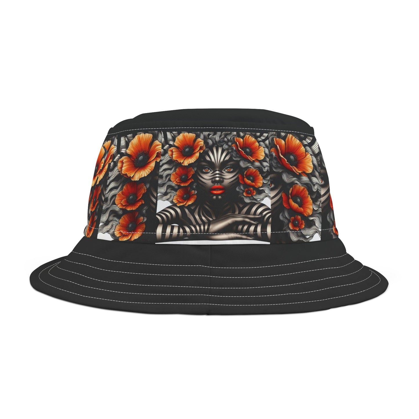Zebra Fantasy Bucket Hat (AOP) #ZF19