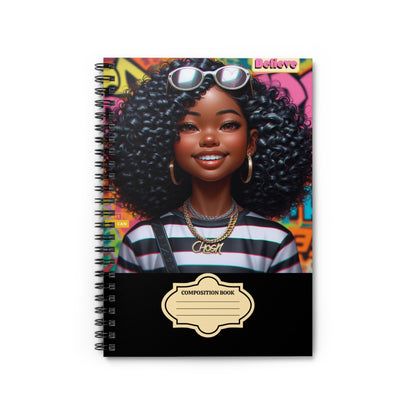 Back to School Affirmations Spiral Notebook - Ruled Line #51