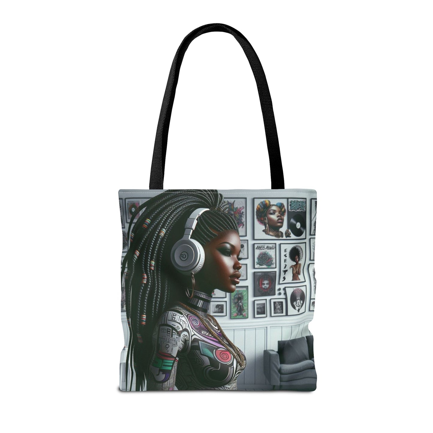 Feel The Music Tote Bag (AOP) #FM5