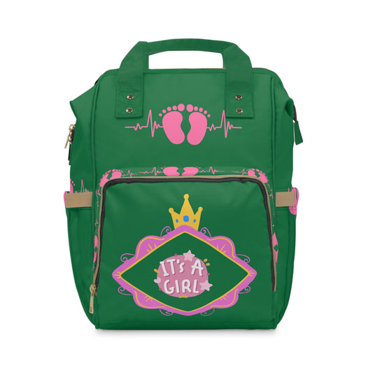 It's A Girl Multifunctional Diaper Backpack #IAG2