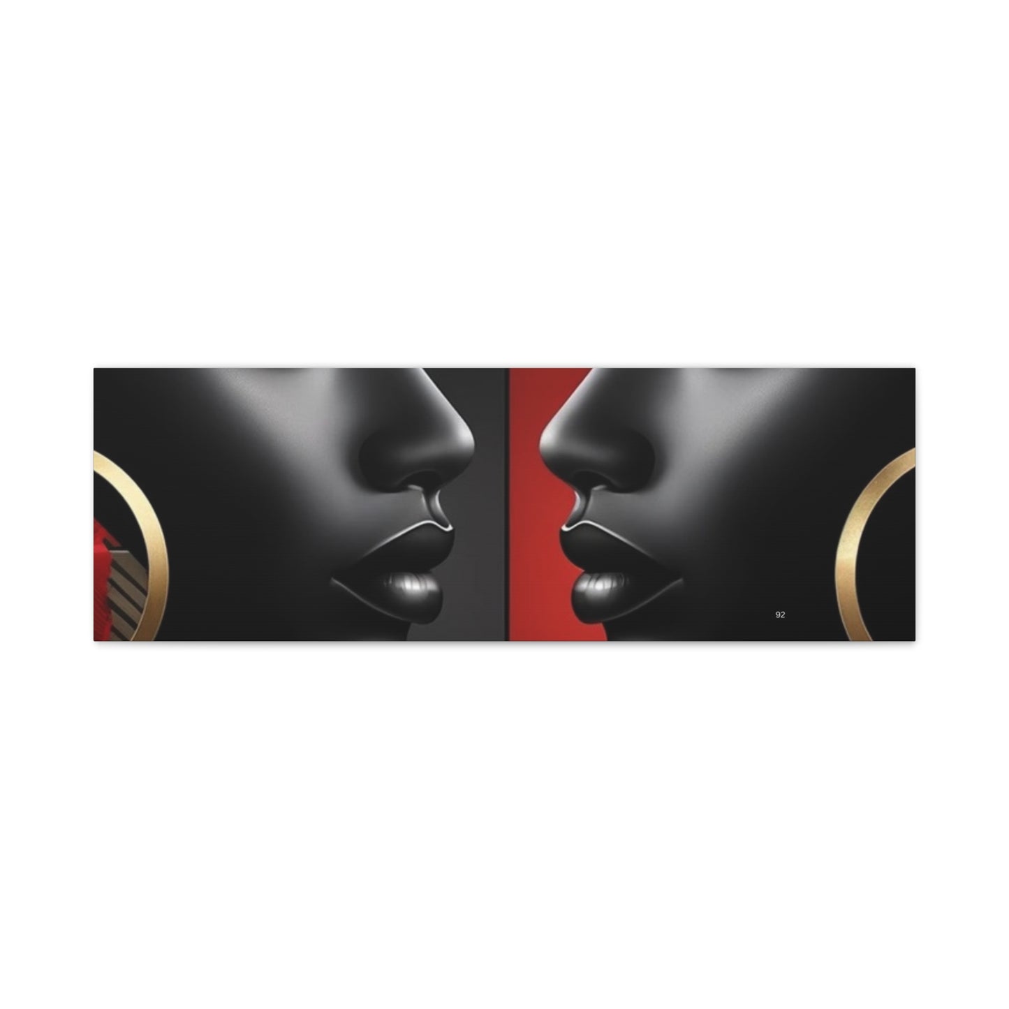 Dual Faced Matte Canvas, Stretched, 1.25" #DF1
